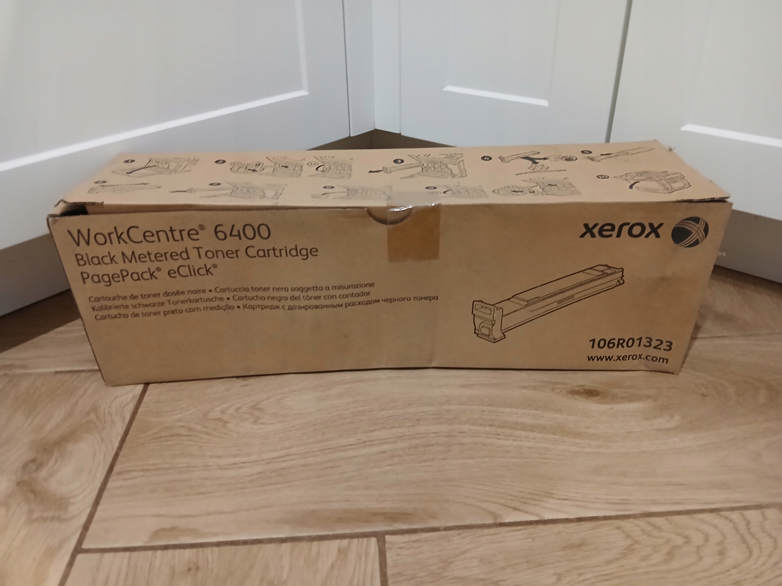 Toner Xerox 106R01323 Black WorkCentre 6400 Originál
