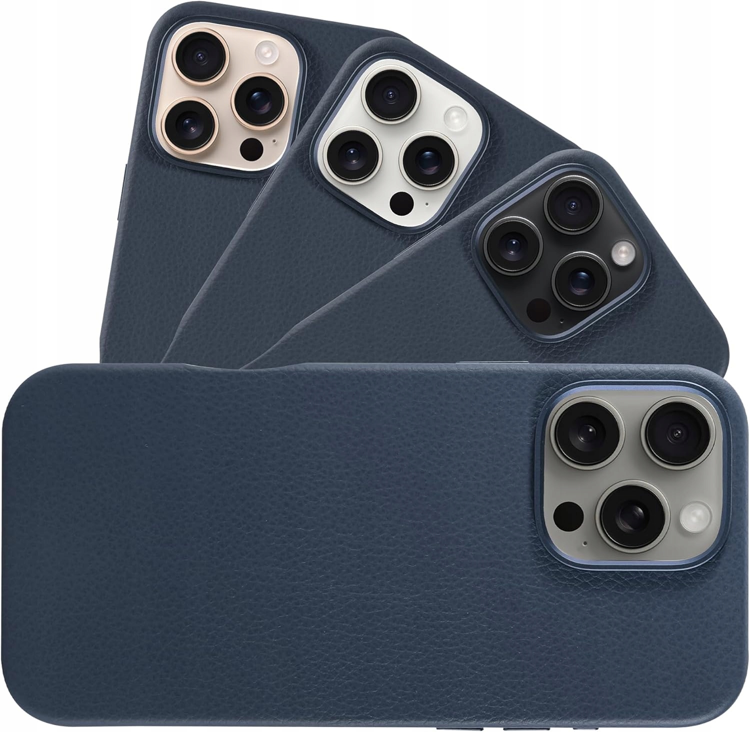 Pouzdro Lonli Urban Slim pro iPhone 16 Pro Max Zadní Kryt s Pravou Kůží pouzdro