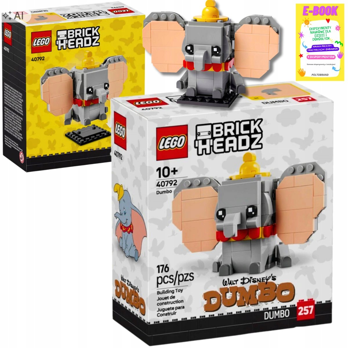 Lego Klocki Brickheadz Dumbo Dla Dziecka Ebook