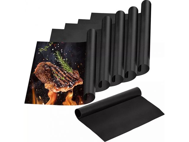 

6X Mata Na Grill Piekarnik Tacka Teflonowa