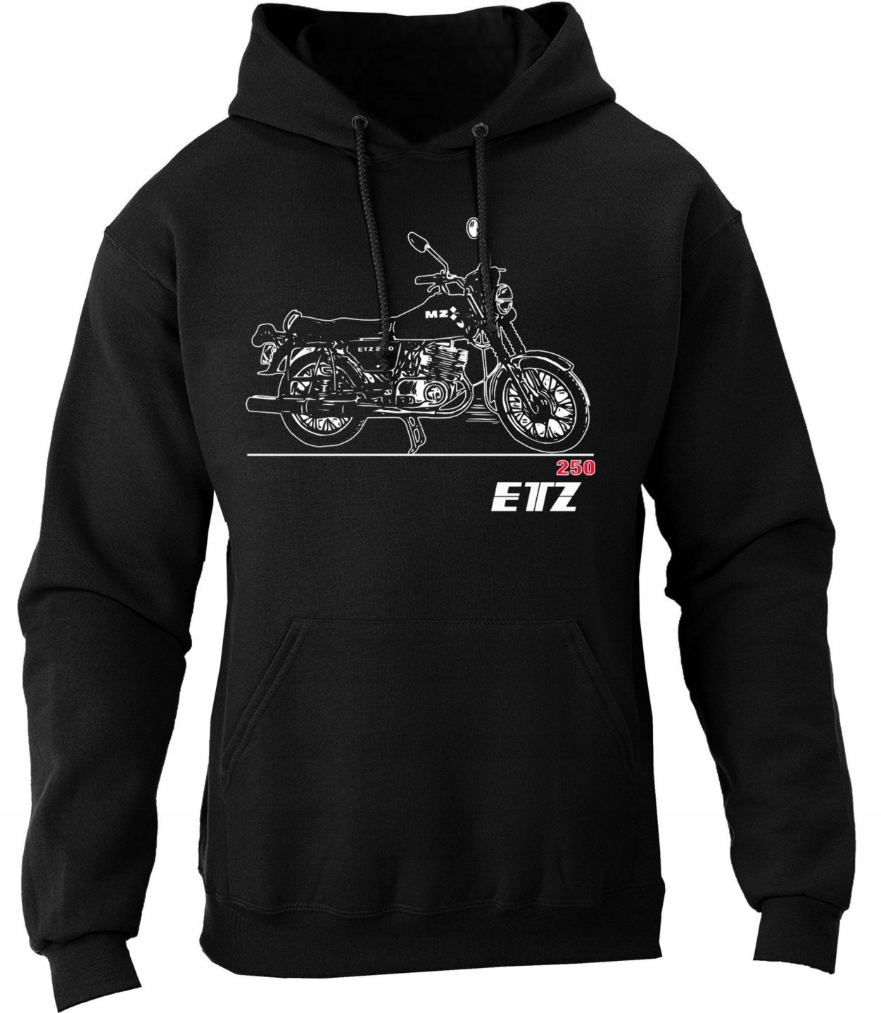 

Bluza z kapturem Motocykl Mz Etz 250 klasyk