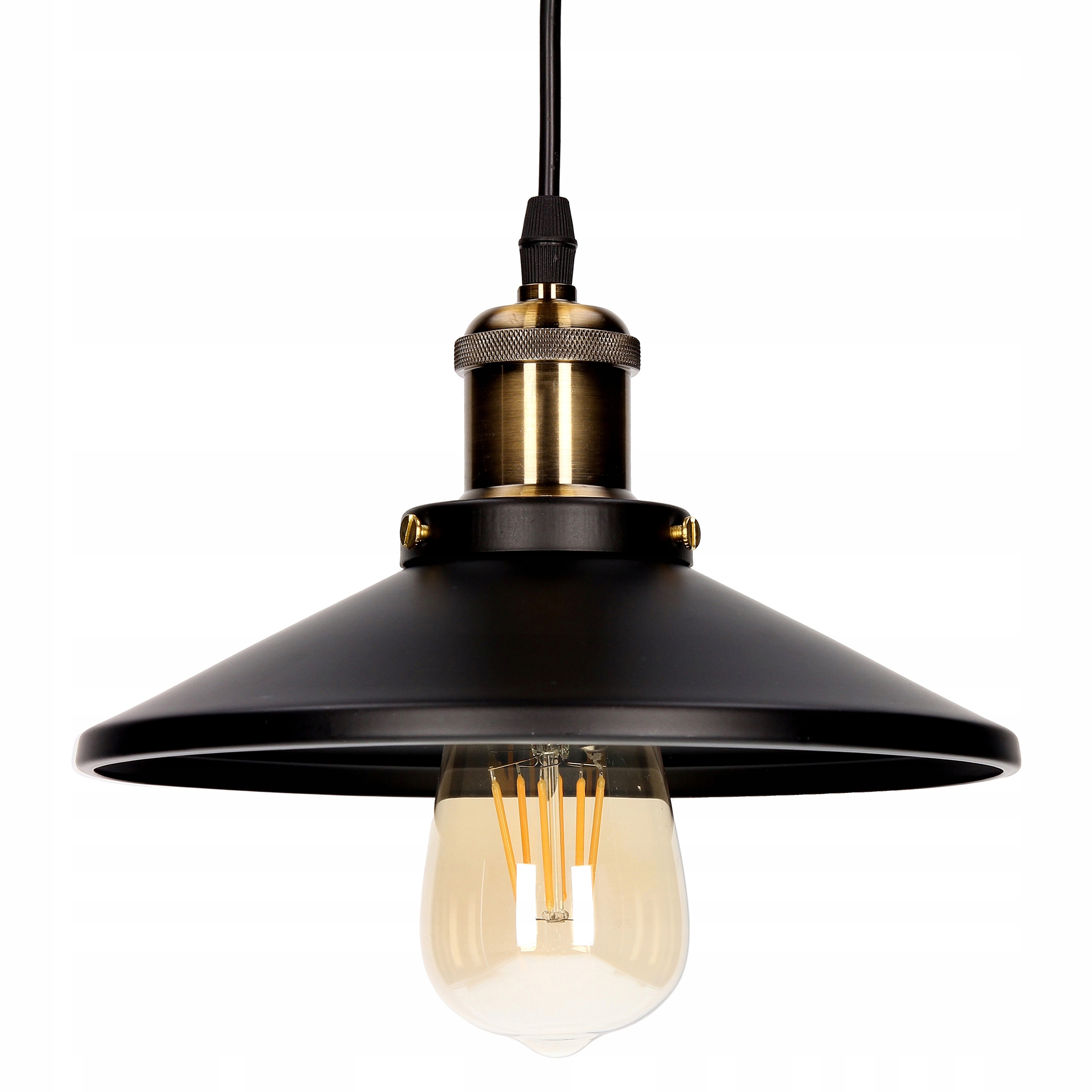 

Lampa sufitowa Wisząca żyrandol Gold Loft E27 Led