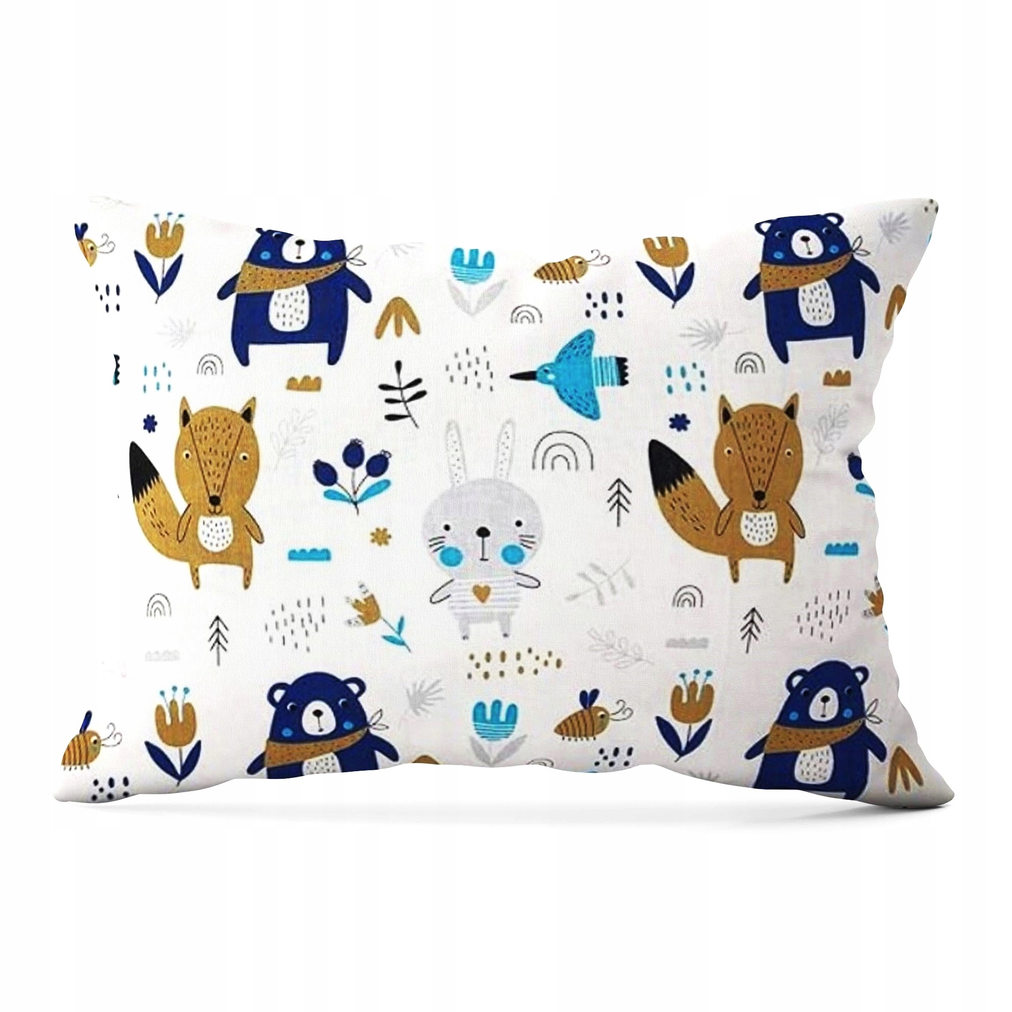 Poszewka 35x55 100% naturalna BAWEŁNA na poduszkę przedszkola MIŚ