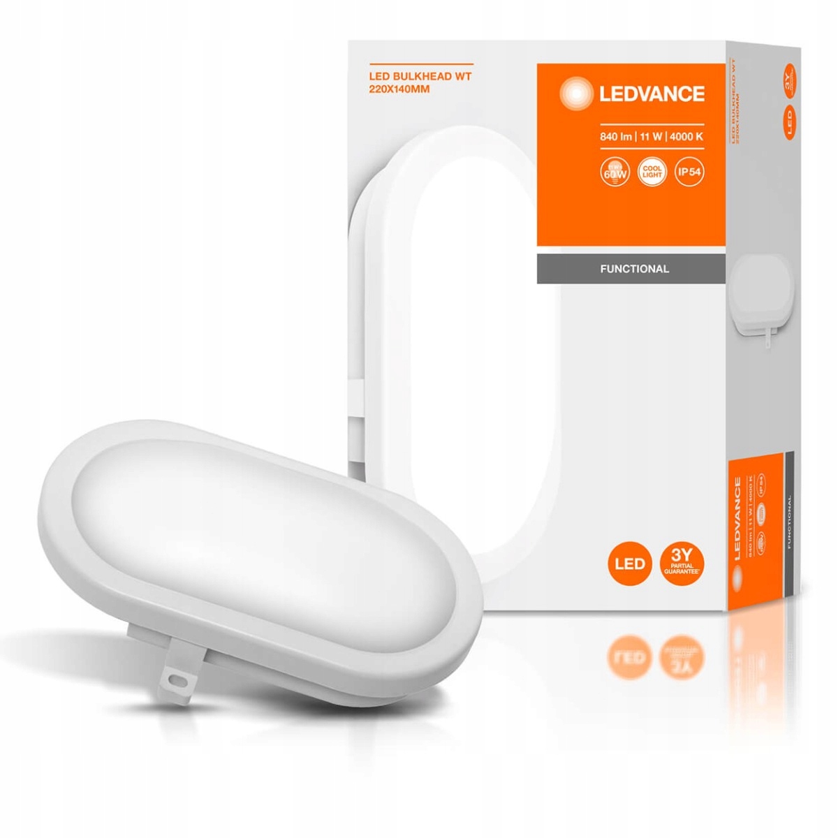 

Lampa Zewnętrzna Led 4000K Hermetyczna Ledvance