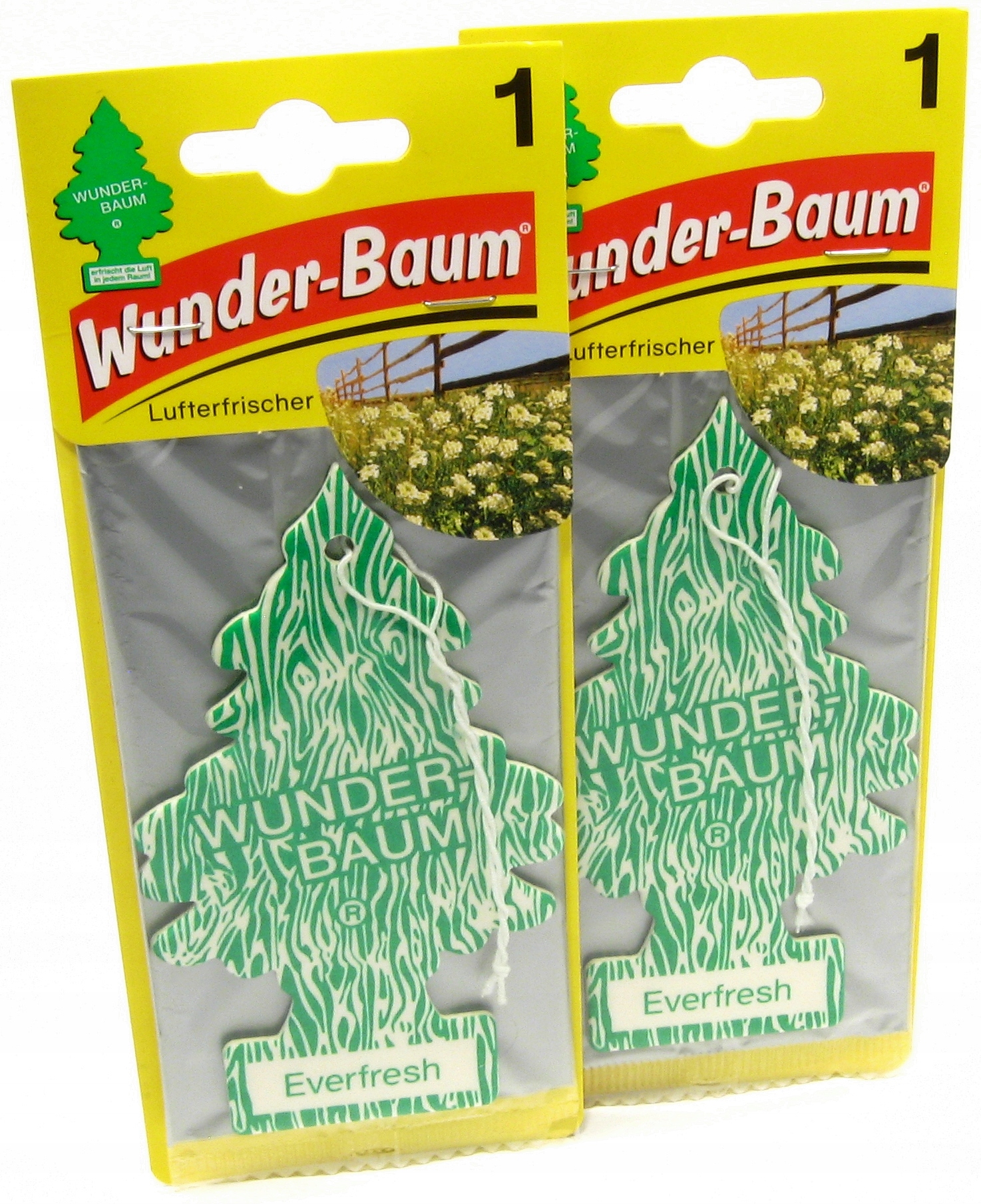 Wunder-Baum choinka zapachowa zapach samochodowy zawieszka Everfresh