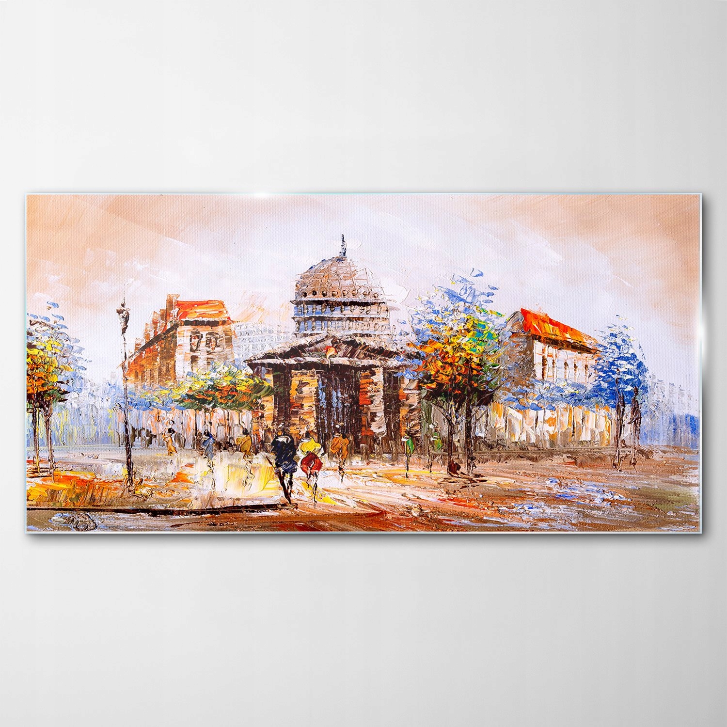 

Hartowany Obraz Szklany Paryż Para Ludzie 120x60