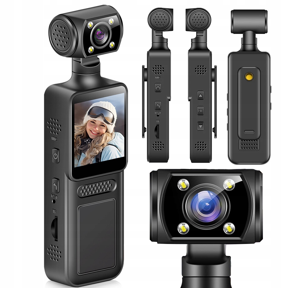 Kamera Sportowa 4K Przenośny Rejestrator Wideo Kamera sportowa do rowerów