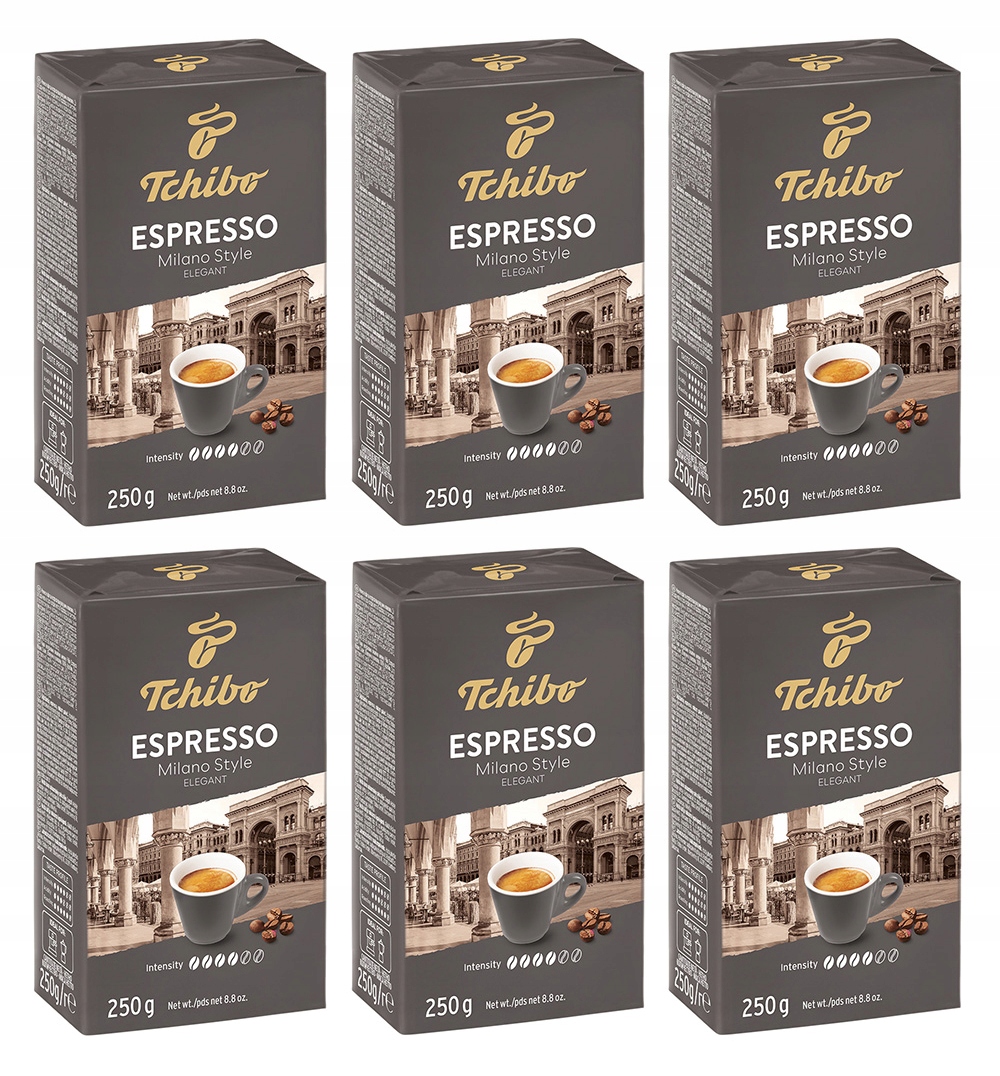 Kawa mielona Tchibo Milano 6x250g