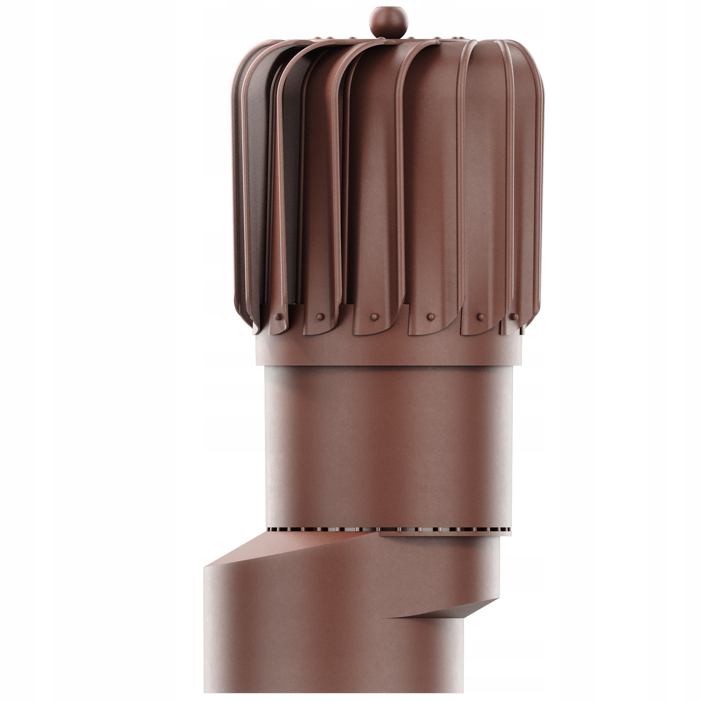 

Nasada kominowa obrotowa z odsadką Flatline Brąz