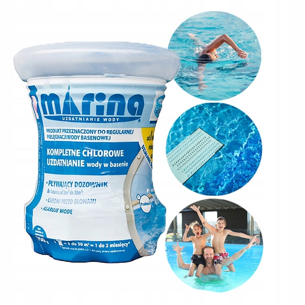 Pływający dozownik do uzdatniania wody Marina 750G chlor pływak