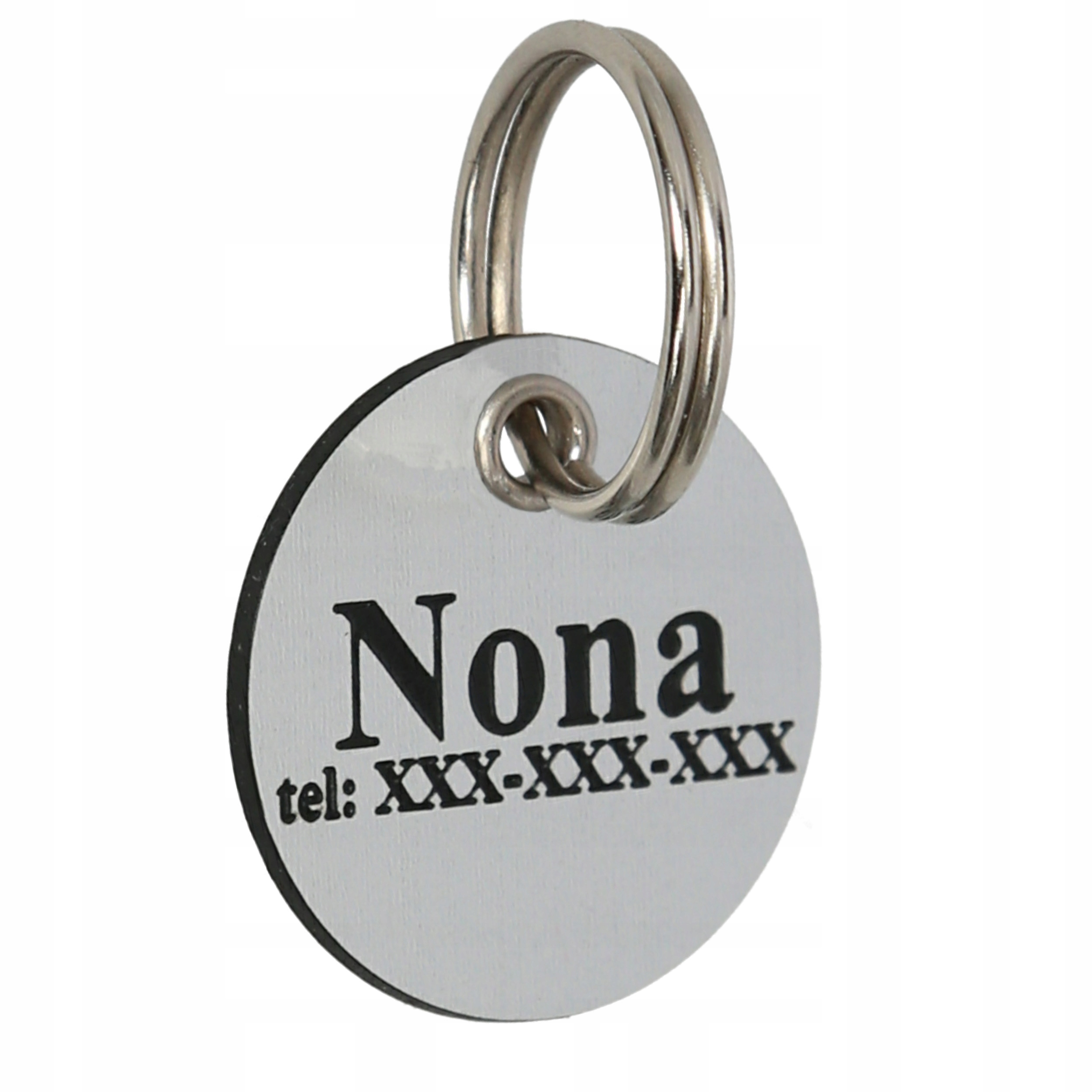 АДРЕСНАЯ БИРКА ДЛЯ СОБАК, КОШЕК, ИДЕНТИФИКАЦИОННАЯ БИРКА С МЕТАЛЛИЧЕСКОЙ ГРАВИРОВКОЙ