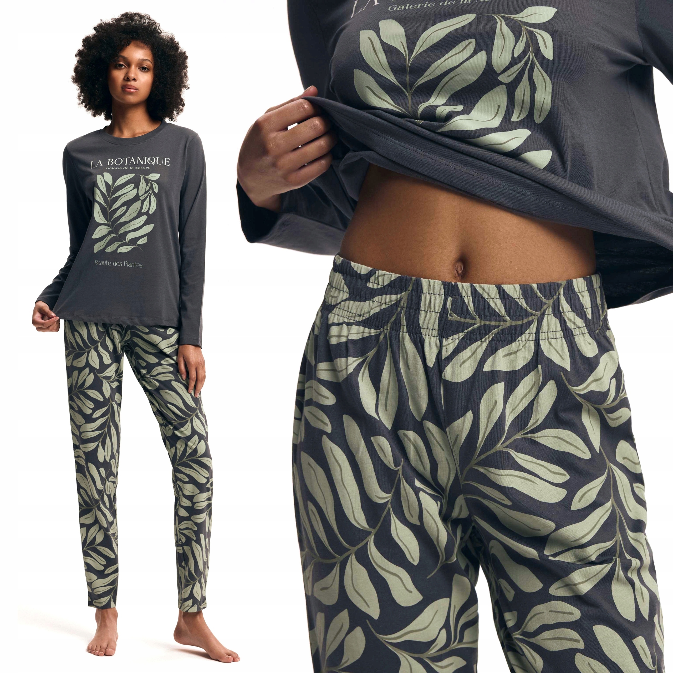 Dámské Pyžamo Henderson Danna Pyžamový komplet 100% Bavlna XXL