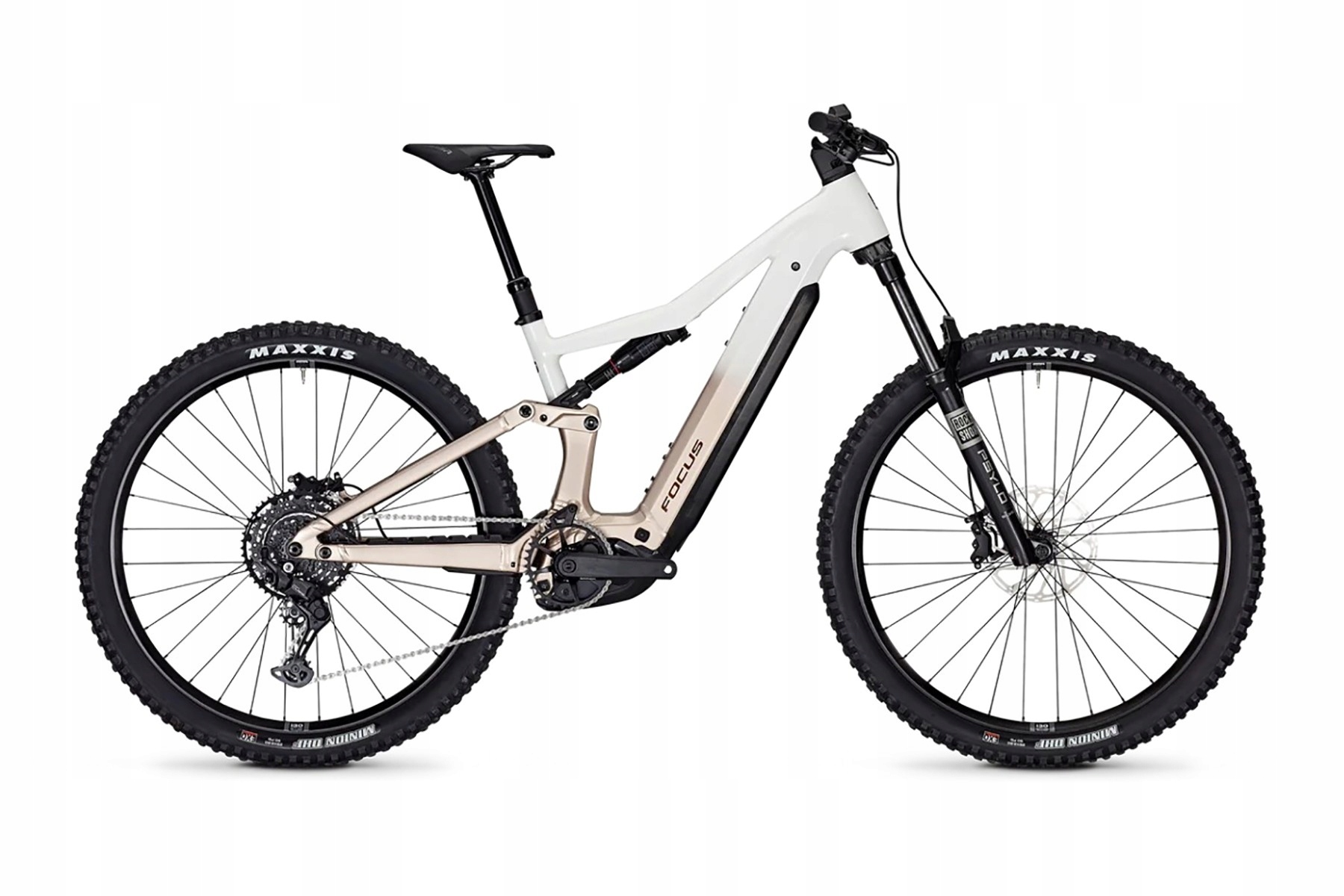 Rower elektryczny Focus Jam² 6.7 800Wh Biały roz. M/42cm 29"