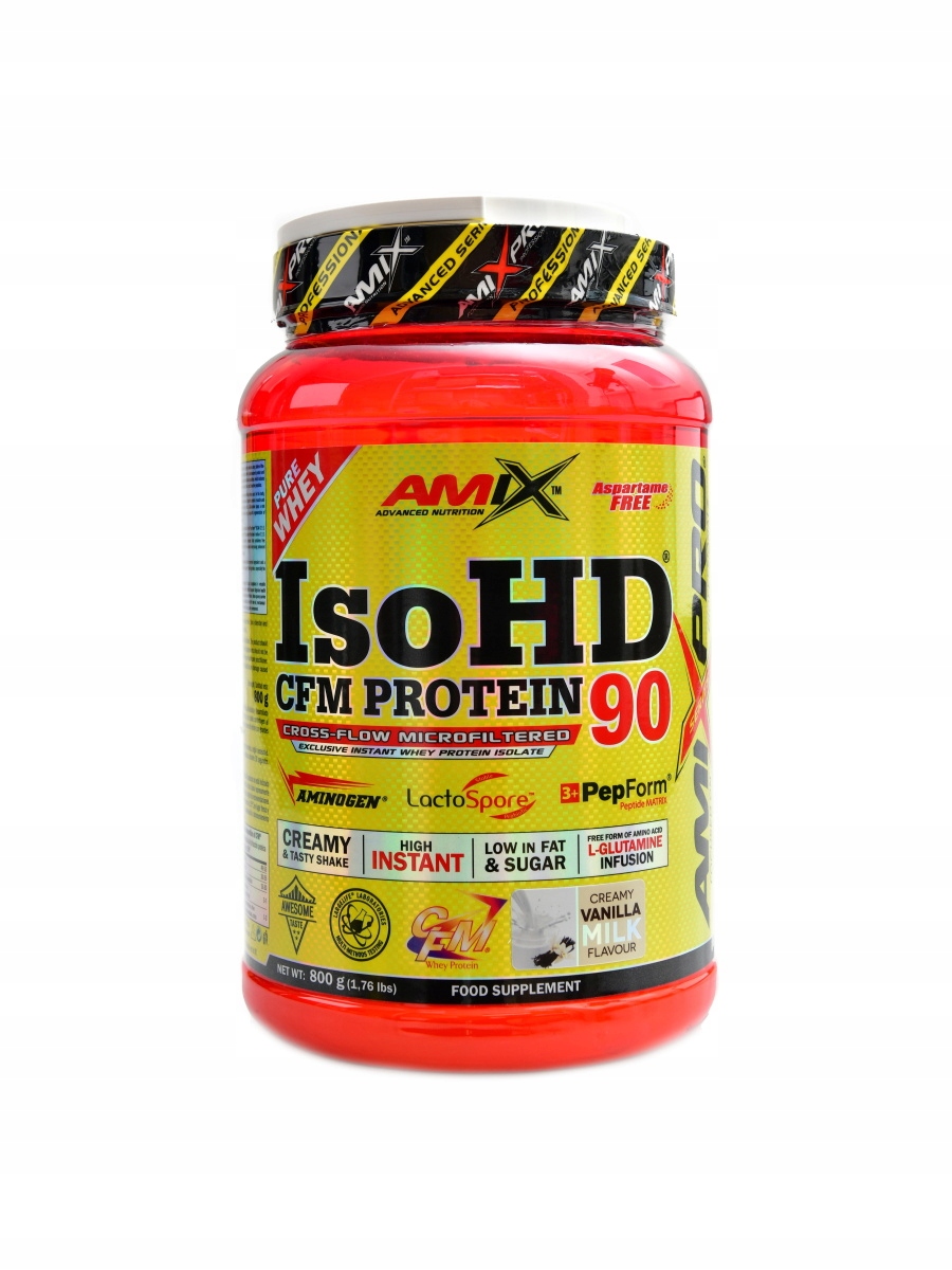 AmixPro IsoHD 90 Cfm protein 800 g vanilka