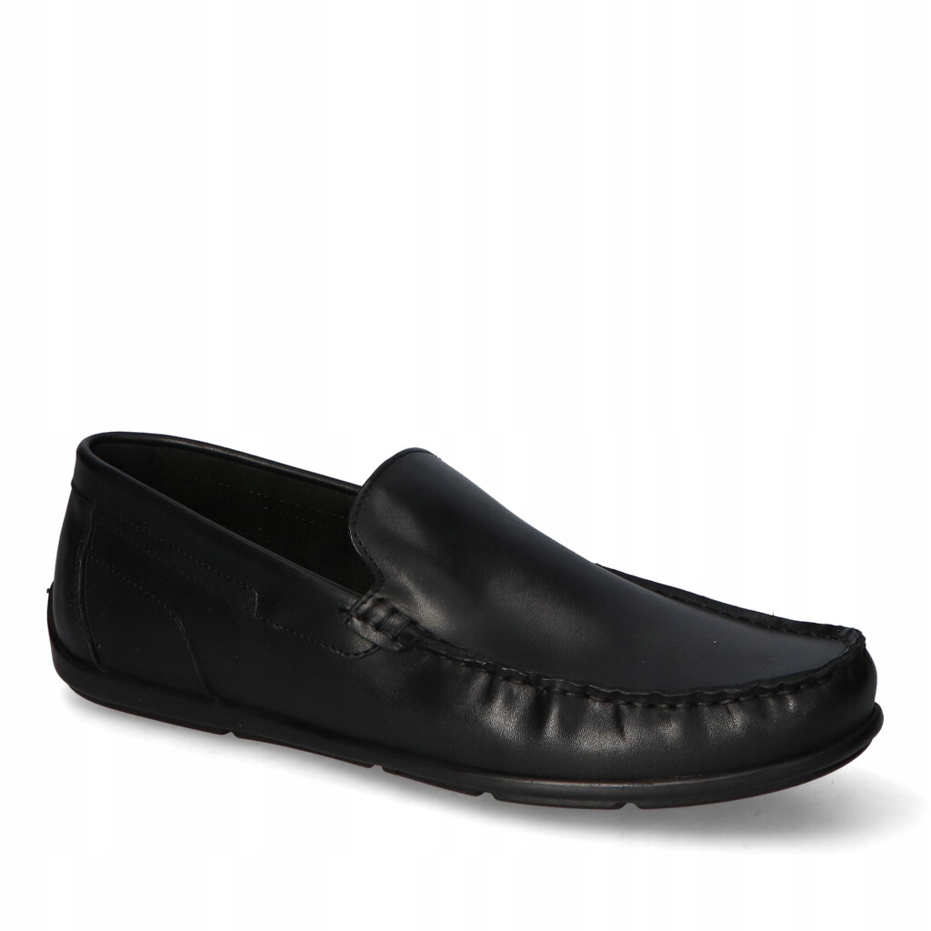 Elegantní pánské mokasíny Krisbut Černá Přírodní kůže 40
