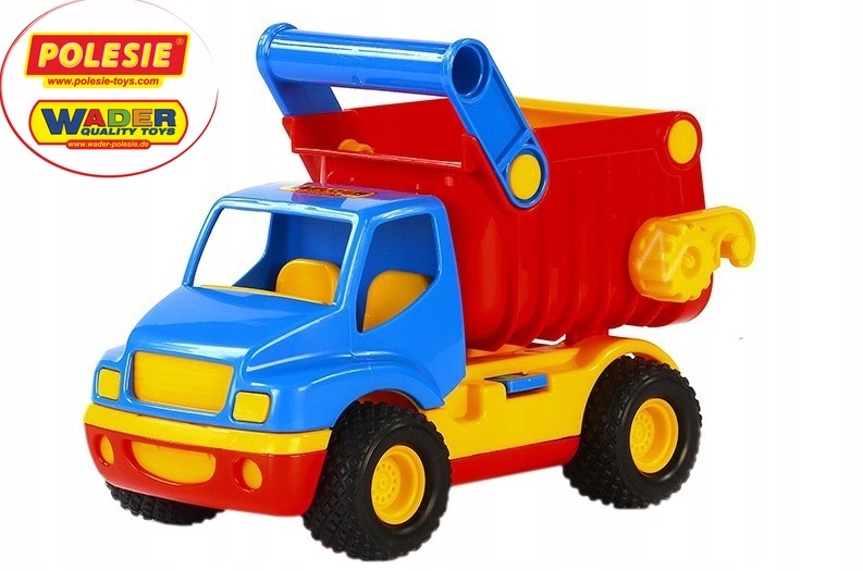 CIĘŻARÓWKA WYWROTKA + KOPARKA ŁADOWARKA 0452 Marka Polesie