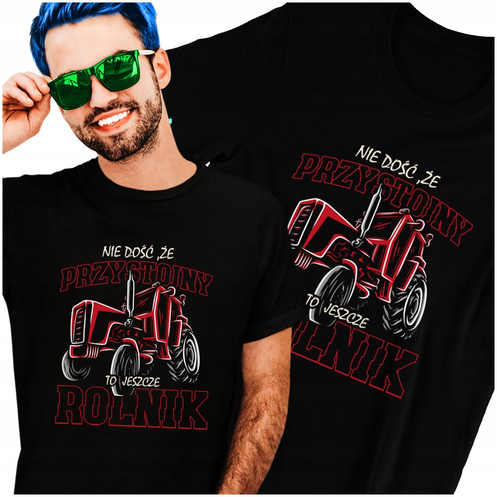 

Śmieszny Prezent czerwony traktor XL