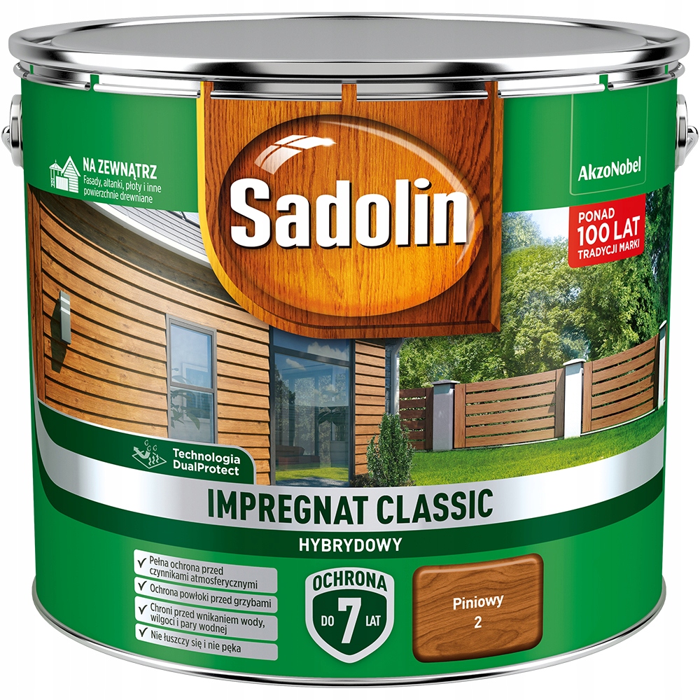Sadolin Classic Impregnat 9L Piniowy