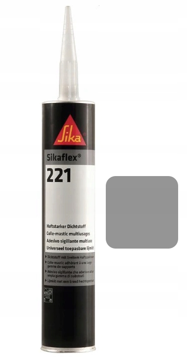 

Sika Sikaflex 221 Szary masa uszczelniacz silikon