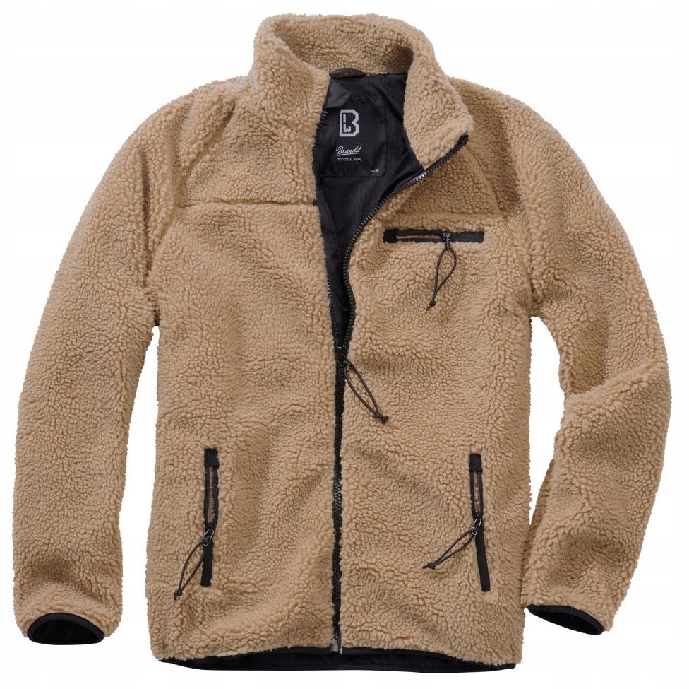 Kurtka Polar Brandit Teddyfleece Jacket Camel L