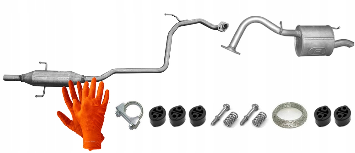 Toyota Yaris 1.0i 12V (2005-2012) Tlumič Koncová francouzská verze
