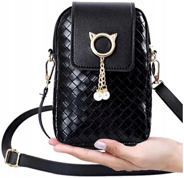 Kopertówka Mała Torebka Damska na telefon portfel