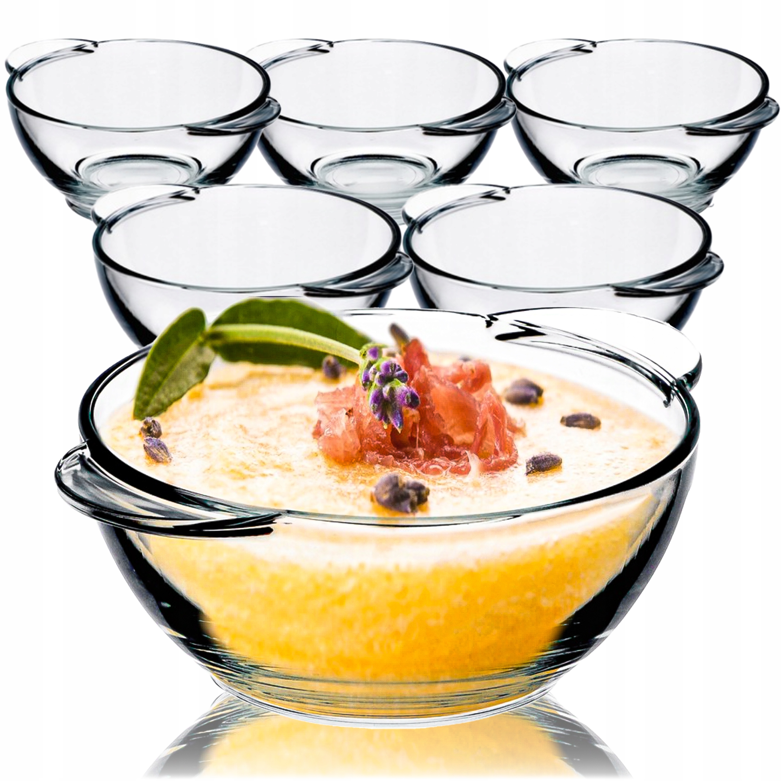 Bulionówka Flaczarka Miski Miseczki do Zupy 6szt Pojemność 500 ml