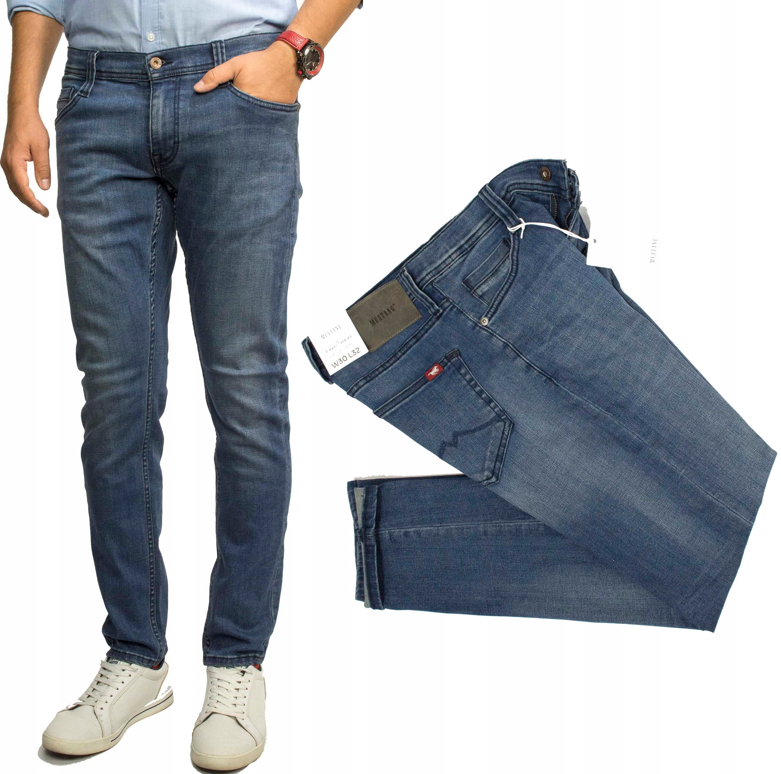 Mustang Oregon Tapered Hook 313 pánské džínové kalhoty W36 L32