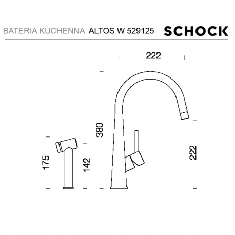 Bateria Schock CONOS PRO 528006 EDM inox Kod producenta CONOS PRO 528006 EDM