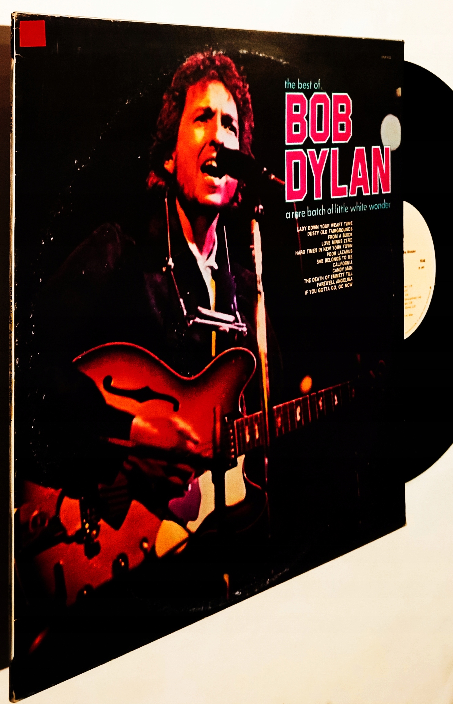 BOB DYLAN = A RARE BATCH OF LITTLE WHITE WONDER / BEST OF BOB DYLAN LP