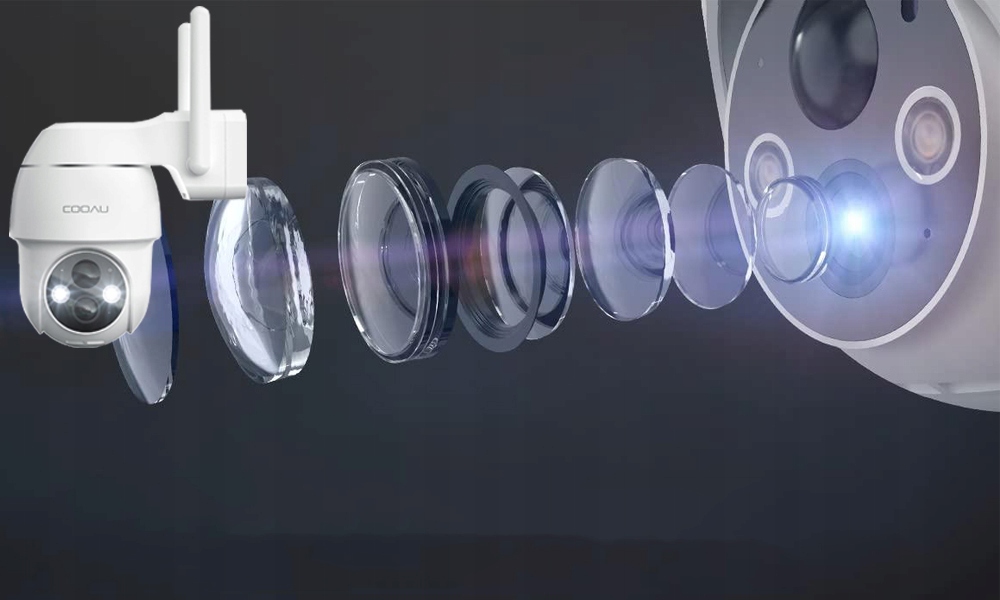 KAMERA ZEWNĘTRZNA OBROTOWA IP WIFI 2K 3MPx 4x ZOOM Stan opakowania oryginalne