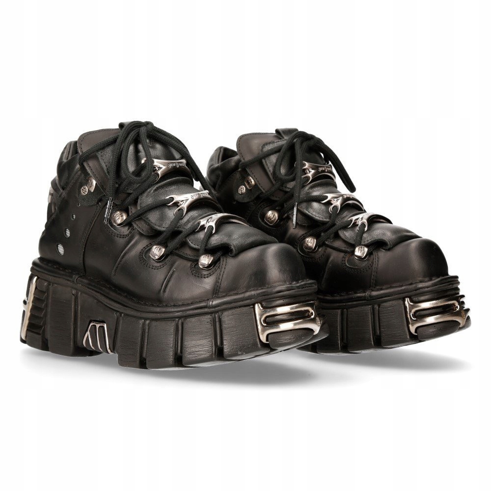 buty New Rock Itali y Nomada Negro [M-106-S1]