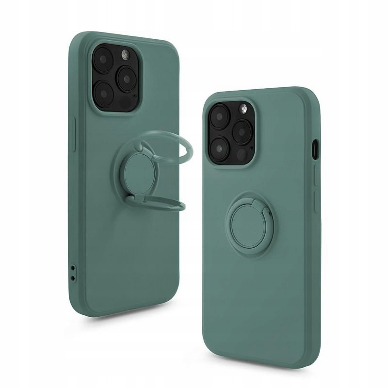 Etui Finger Ring do Apple iPhone 13 Pro zielony