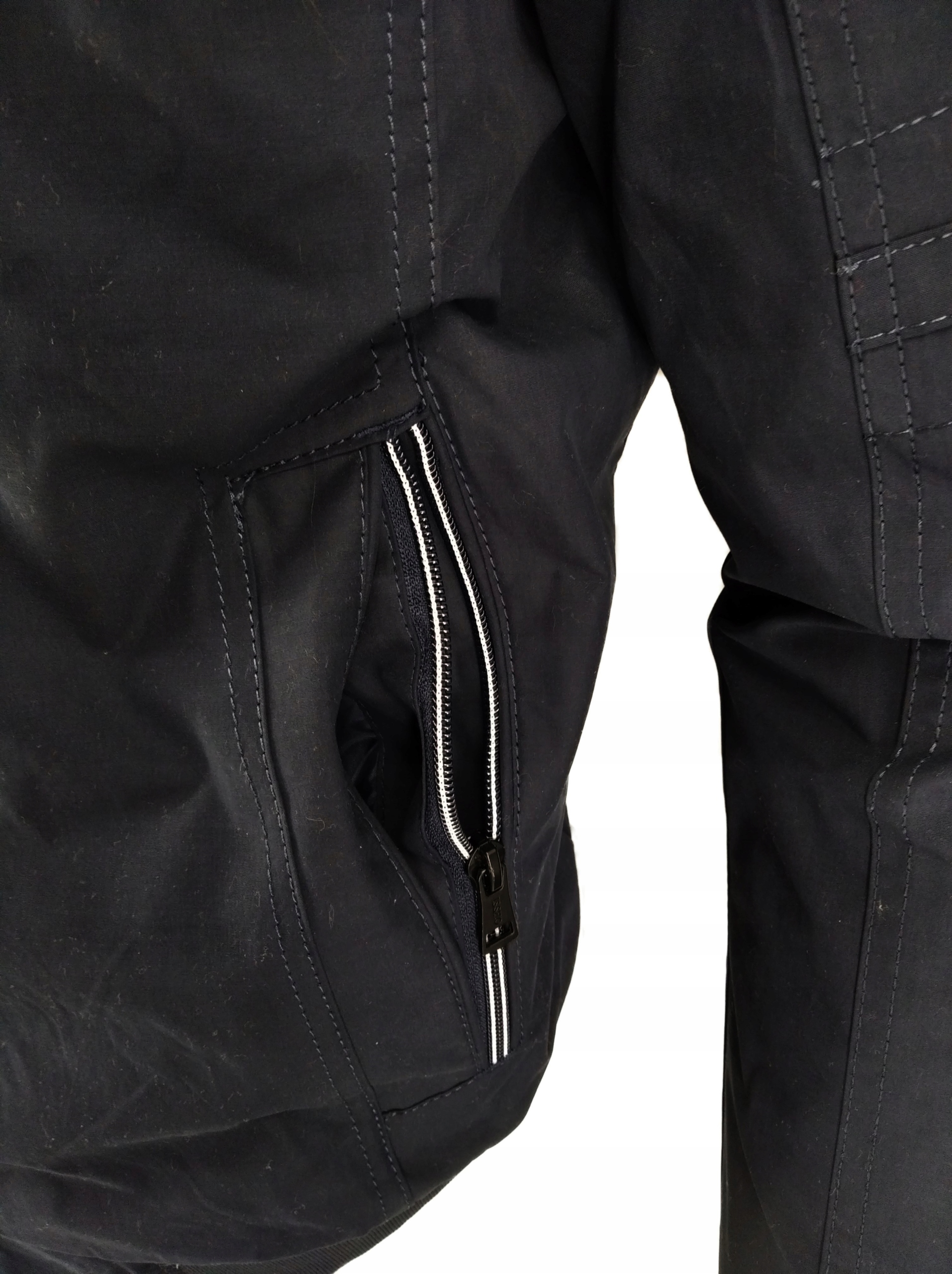 KURTKA MĘSKA GŁADKA ZE ŚCIĄGACZEM PRZEJŚCIOWA BAWEŁNIANA 2348 XXL 2XL Model WIOSENNA PRZEJŚCIOWKA ŚCIĄGACZ