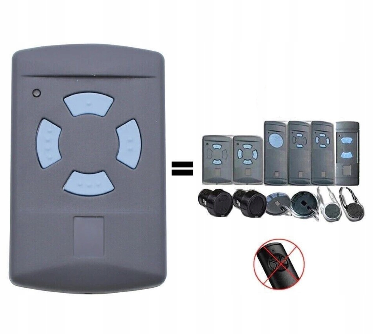 SAMOKOPIUJĄCY PILOT DO BRAMY HORMANN 868 MHZ HQ Marka inna