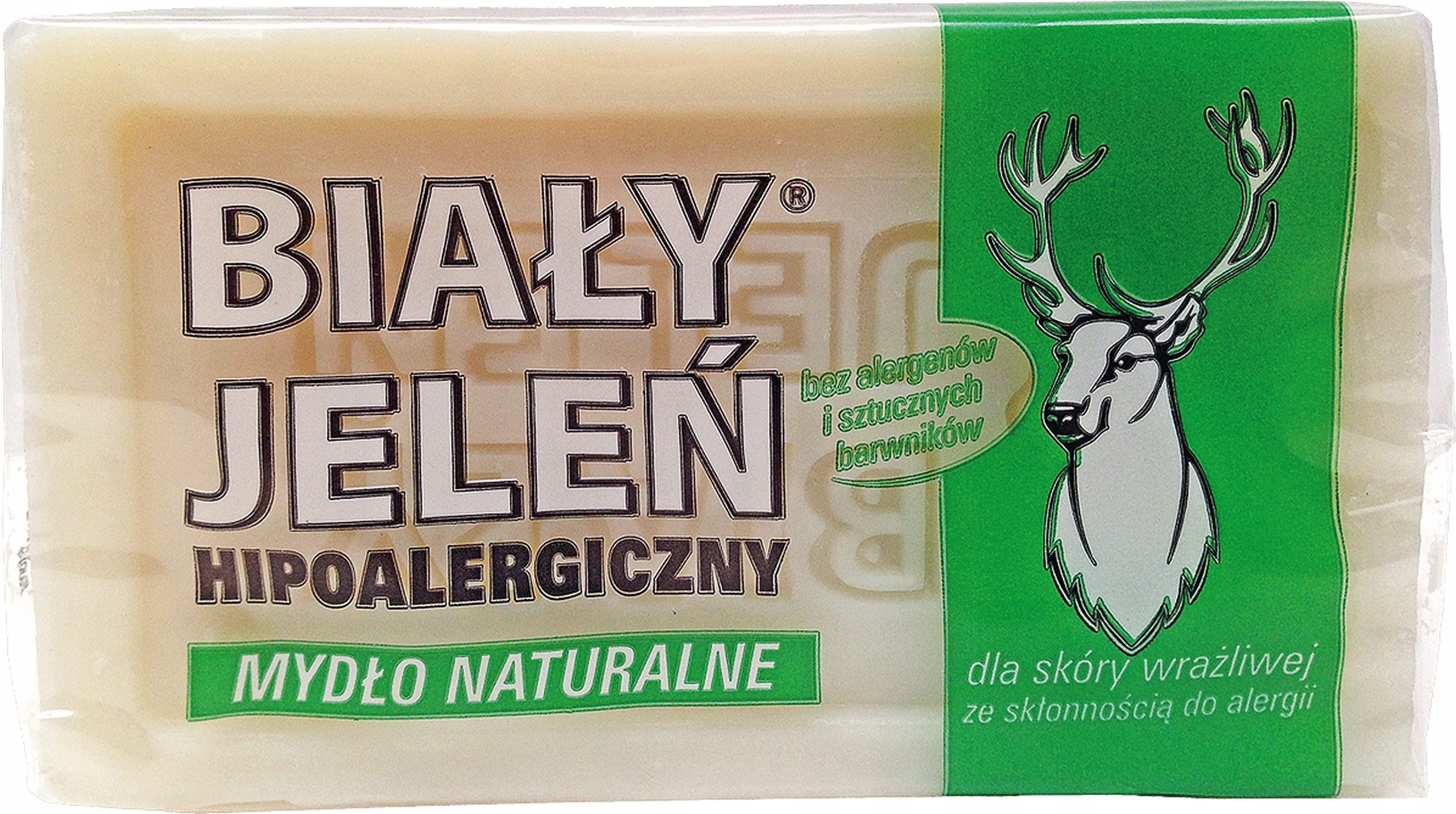 

Biały Jeleń Hipoalergiczne mydło naturalne szare