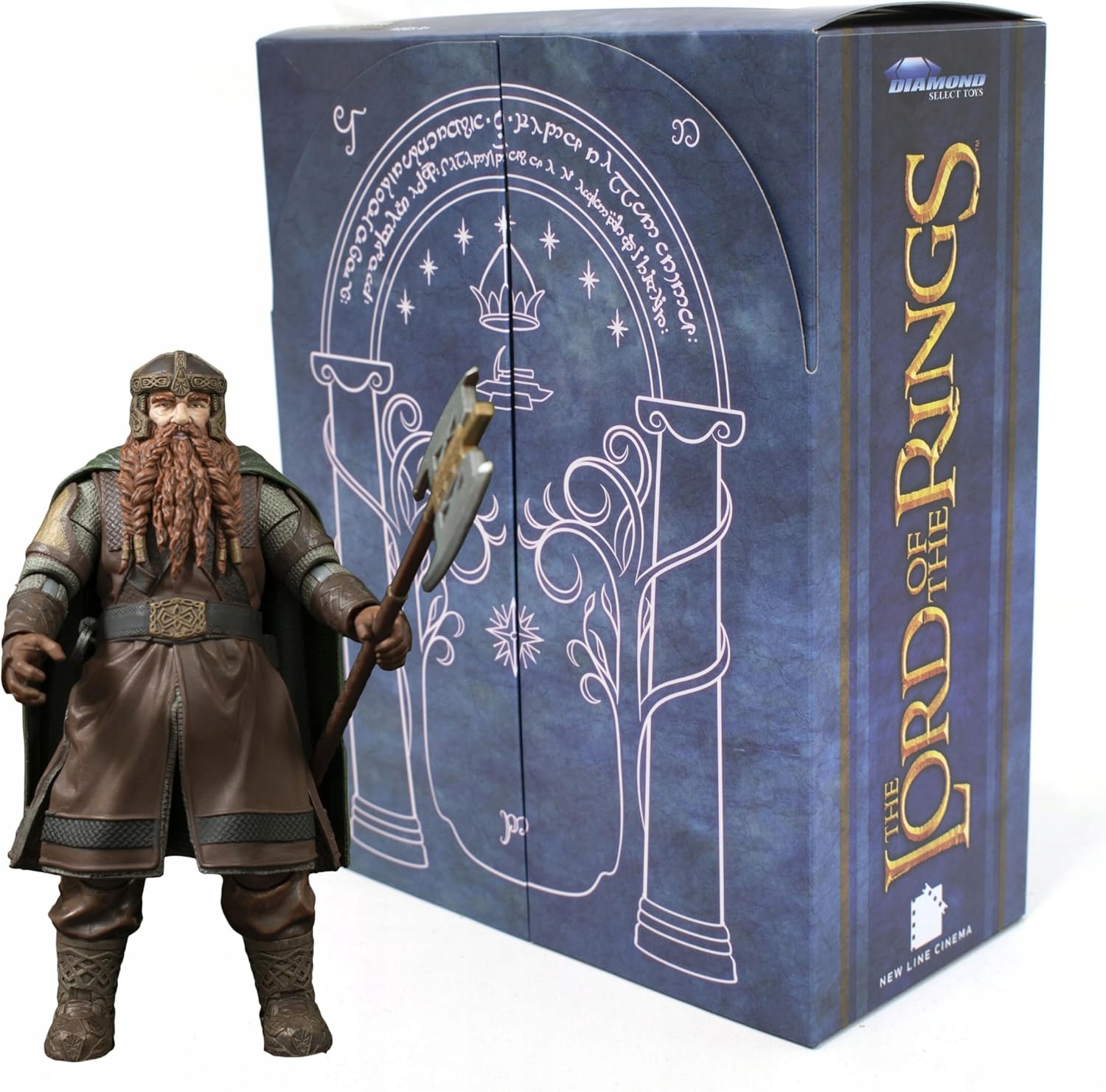 The Lord Of The Rings Gimli Akční figurka Sdcc Exclusive
