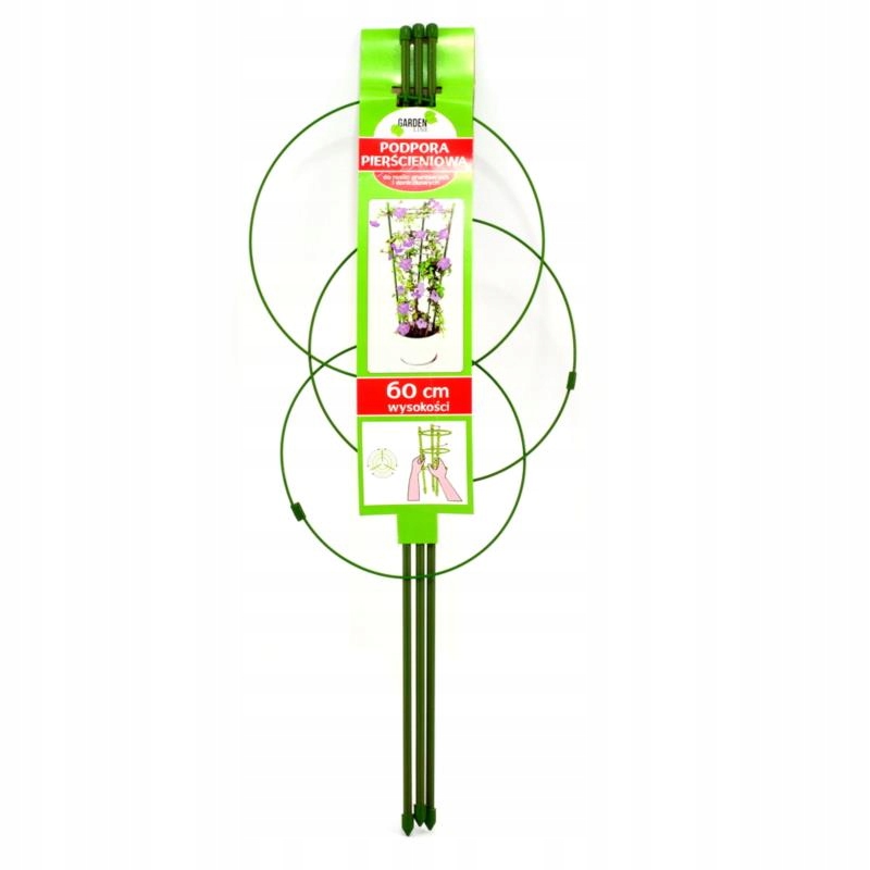 

Podpora Pierścieniowa Do Roślin Pierścienie 60 cm