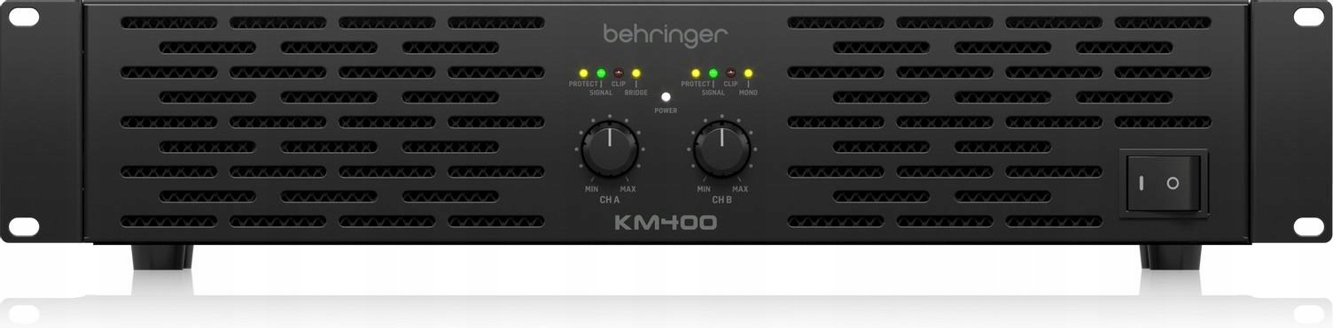 Behringer KM400 Profesionální stereo zesilovač 400 W s technologií Atr