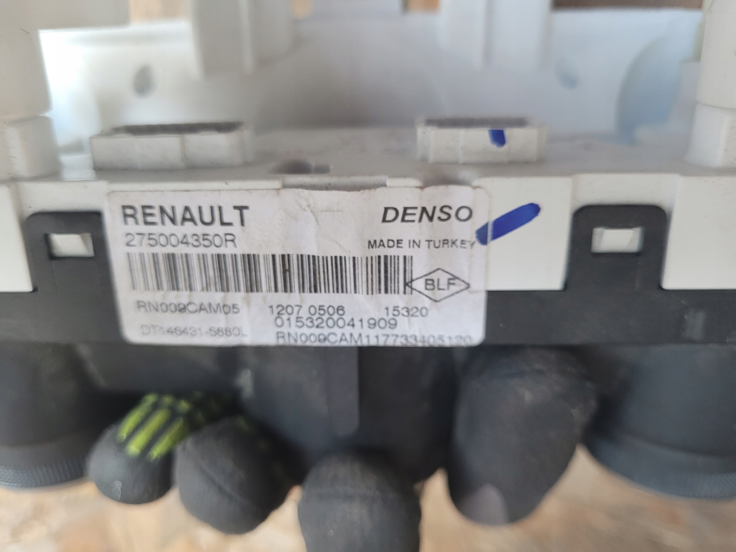 Unite commande clima RENAULT CLIO V