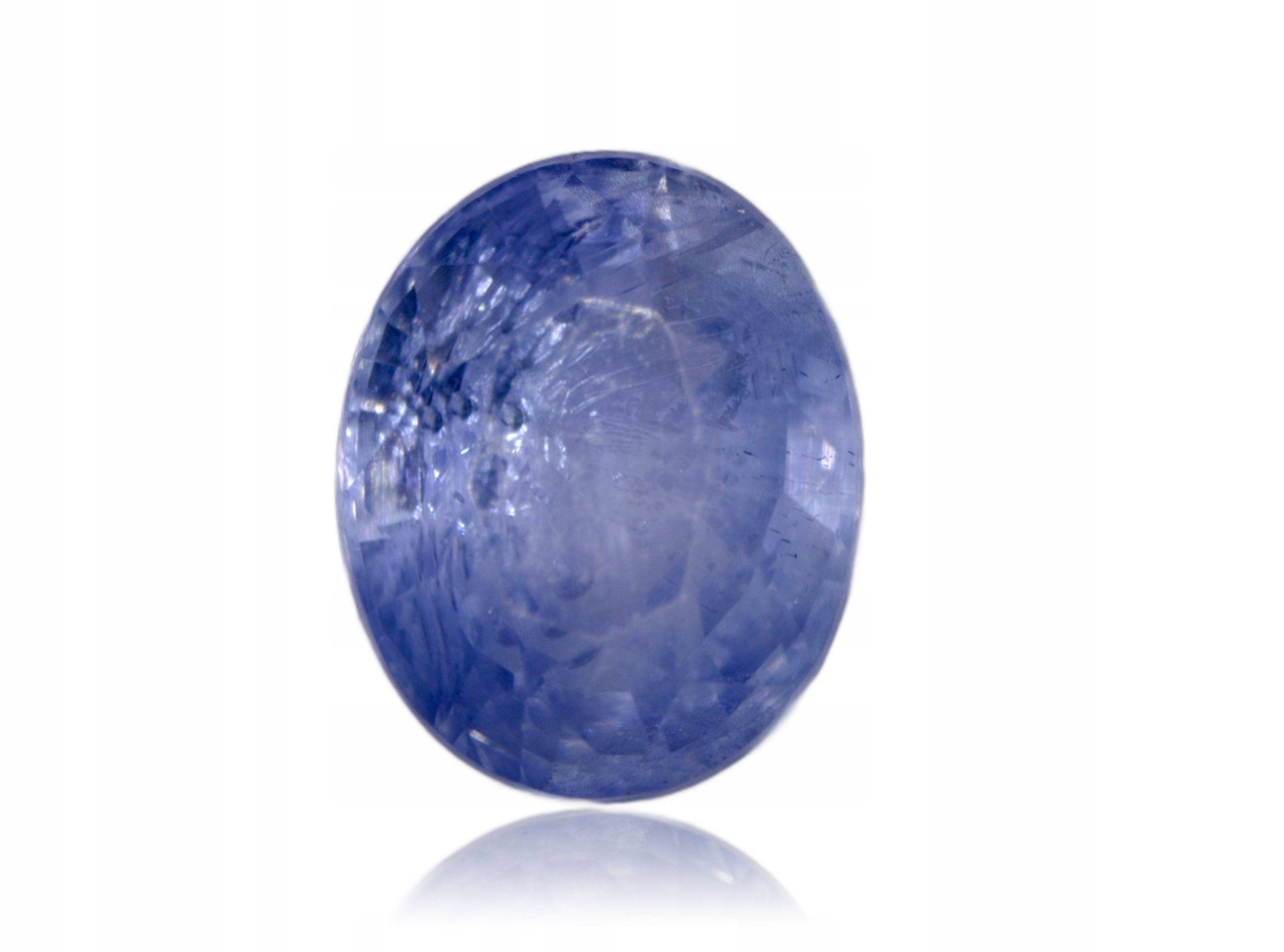 Safír 0.68ct Modrý Ovál eCertifikát Wbd