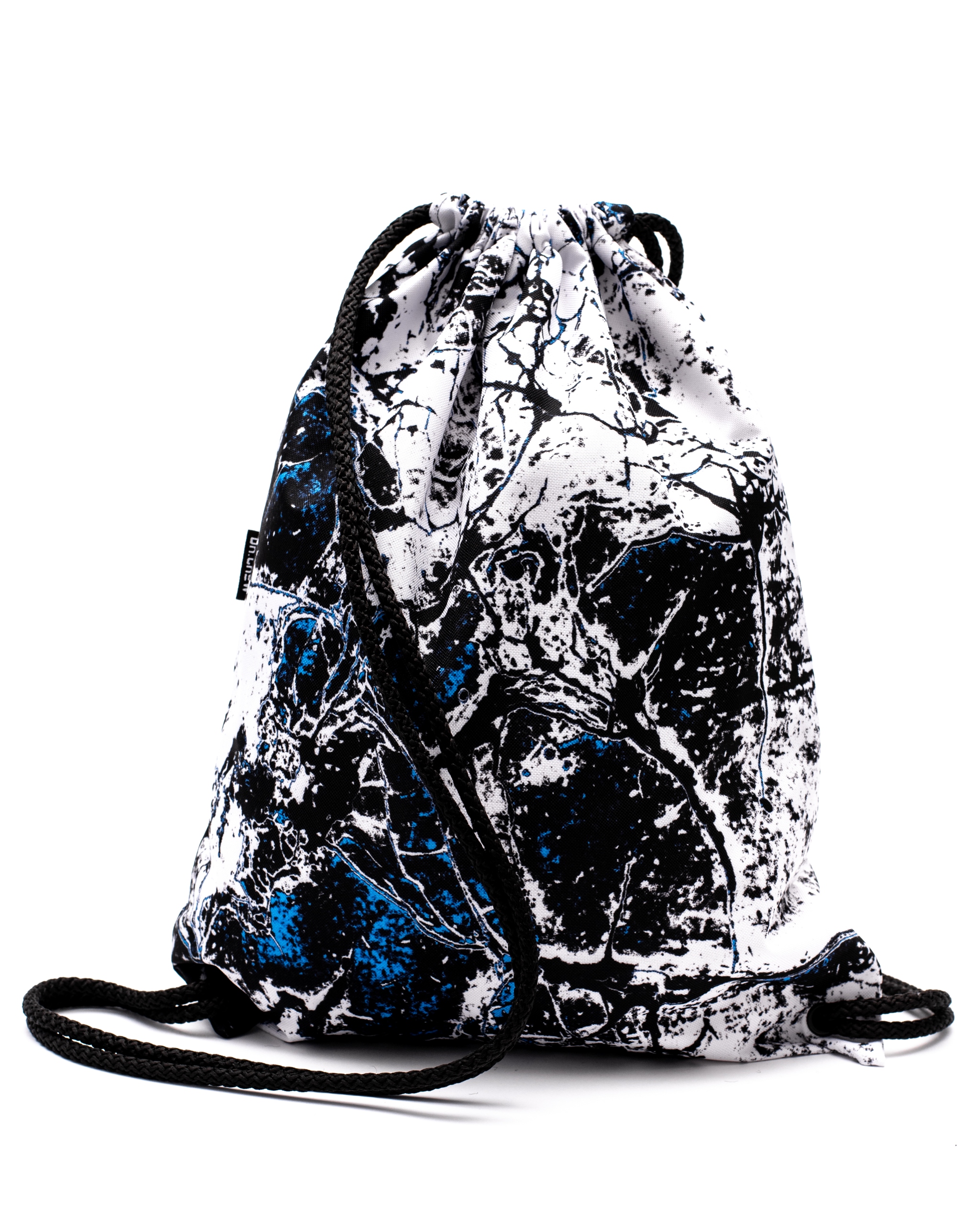 

Worek Plecak Sznurek Wodoodporny Marble White