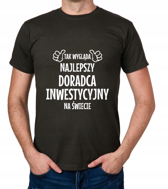 

koszulka Najlepszy Doradca Inwestycyjny prezent