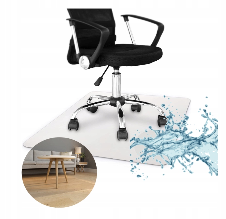 MATA PODKŁADKA POD KRZESŁO POLIWĘGLAN 100x70 0,8