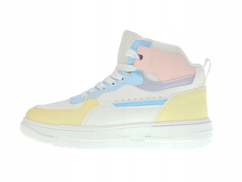 BUTY SPORTOWE ZA KOSTKĘ White-Multi. r.40