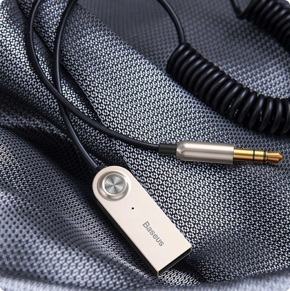 Baseus Transmiter Odbiornik Bluetooth Adapter AUX Marka Baseus