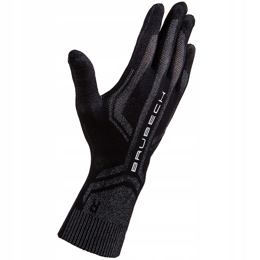 RĘKAWICZKI TERMOAKTYWNE BRUBECK DAMSKIE MĘSKIE DO BIEGANIA NA ROWER XXL Właściwości oddychające odprowadzające wilgoć szybkoschnące termiczne