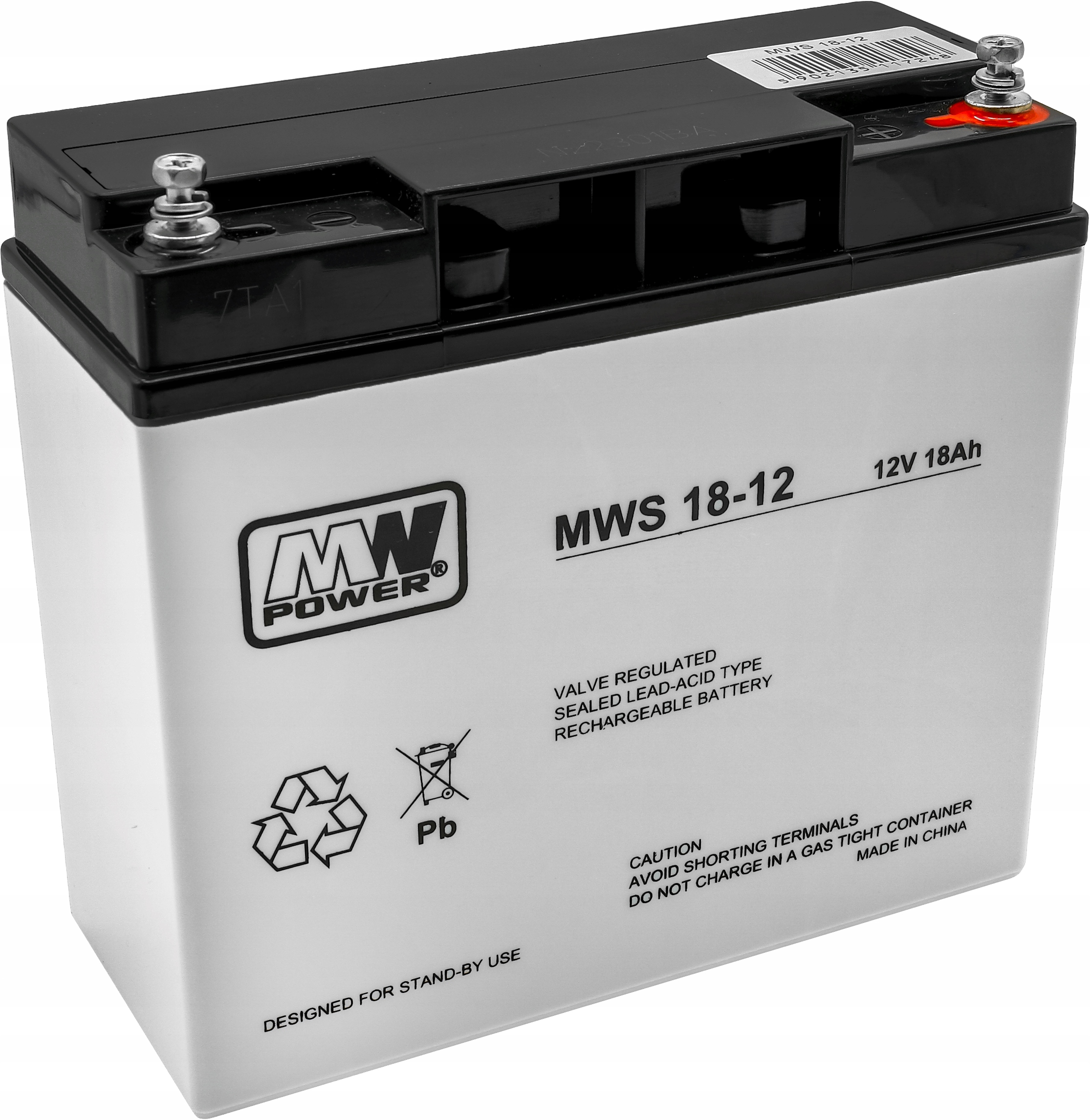 Akumulator Bezobsługowy Mws Centrala Ups 12V 18Ah