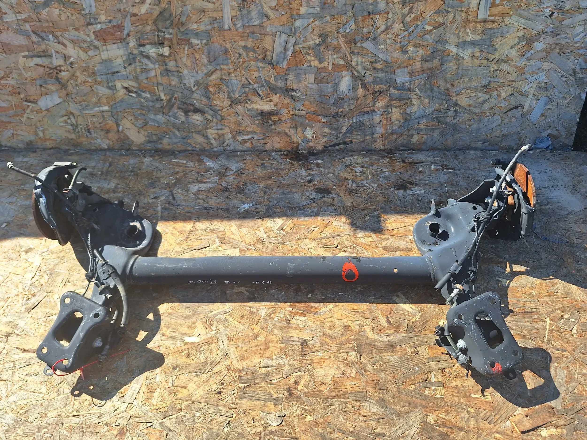 Oś tył fiat Tipo Kombi 15- Typ samochodu Samochody osobowe