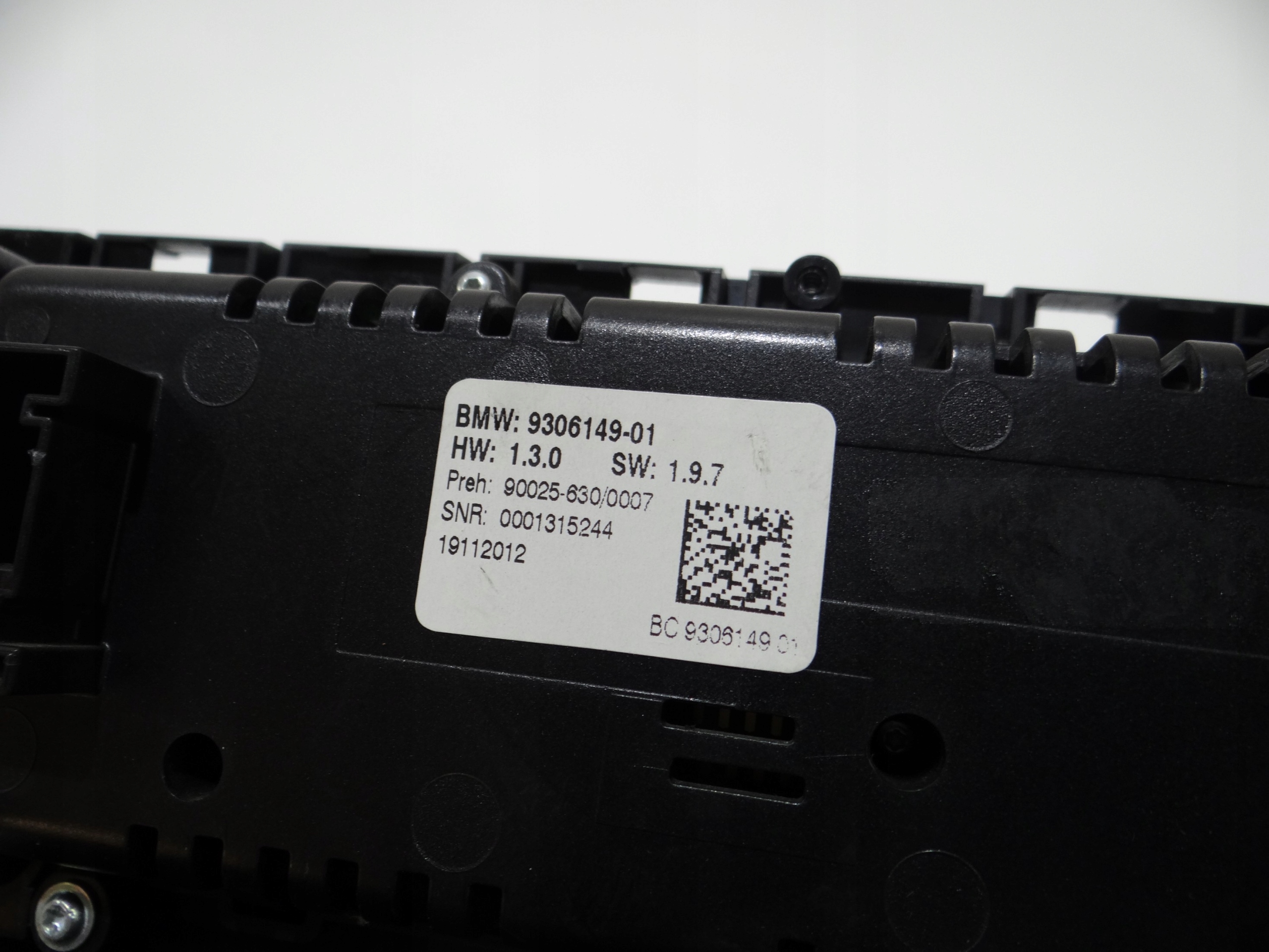 PANEL klími klimatizaci BMW F11 9306149
